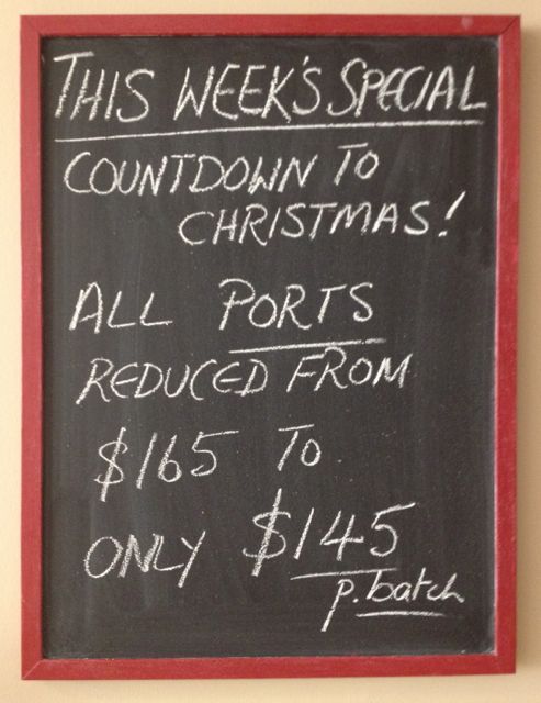 Countdown to Xmas – Ports Special Offer 23 – 30 July/2014