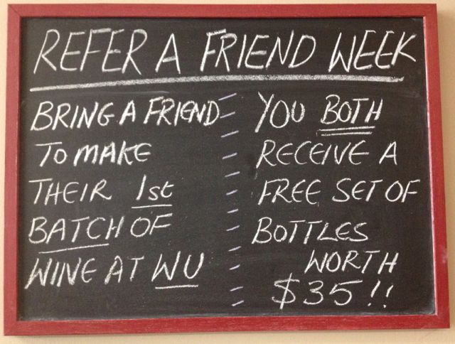 Refer a Friend Week – July 15-22/2014